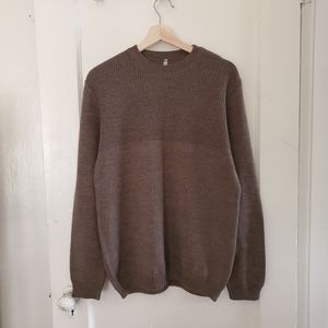 Wool Crew Neck Sweater